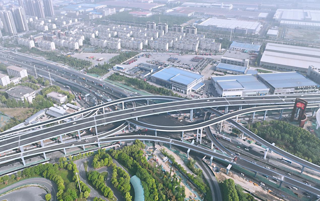 安徽路橋宿松路項目。安徽建工集團供圖